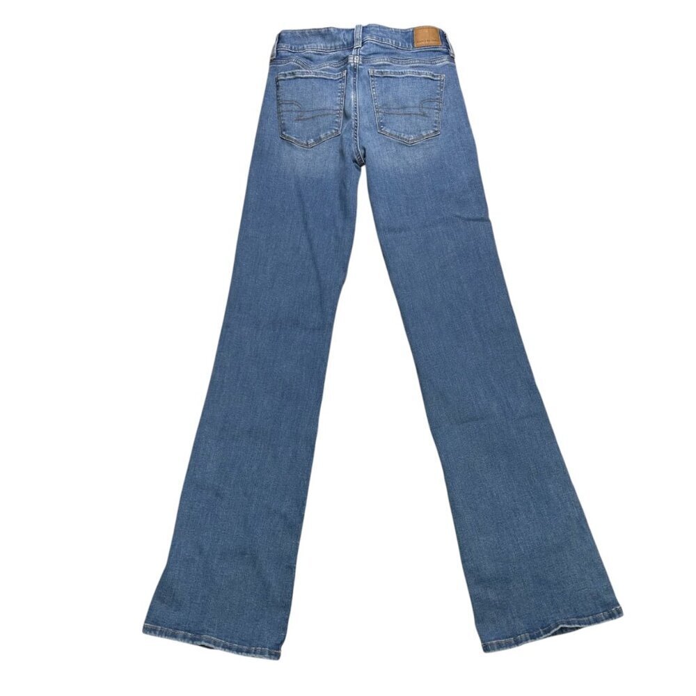 American Eagle Favorite Boyfriend Low Rise Tall Stretch Jean 2 Y2K - Picture 2 of 2